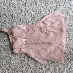 Adrianna Papell light pink dress